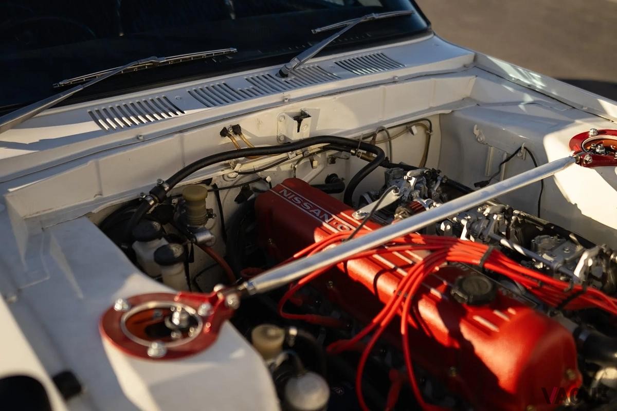 米国オークションに登場した1972年製日産「スカイライン（KGC10型）」のエンジン