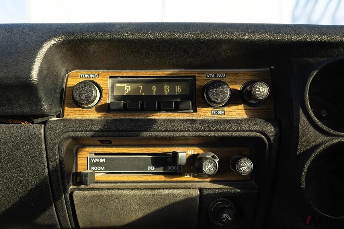 米国オークションに登場した1972年製日産「スカイライン（KGC10型）」のインテリア