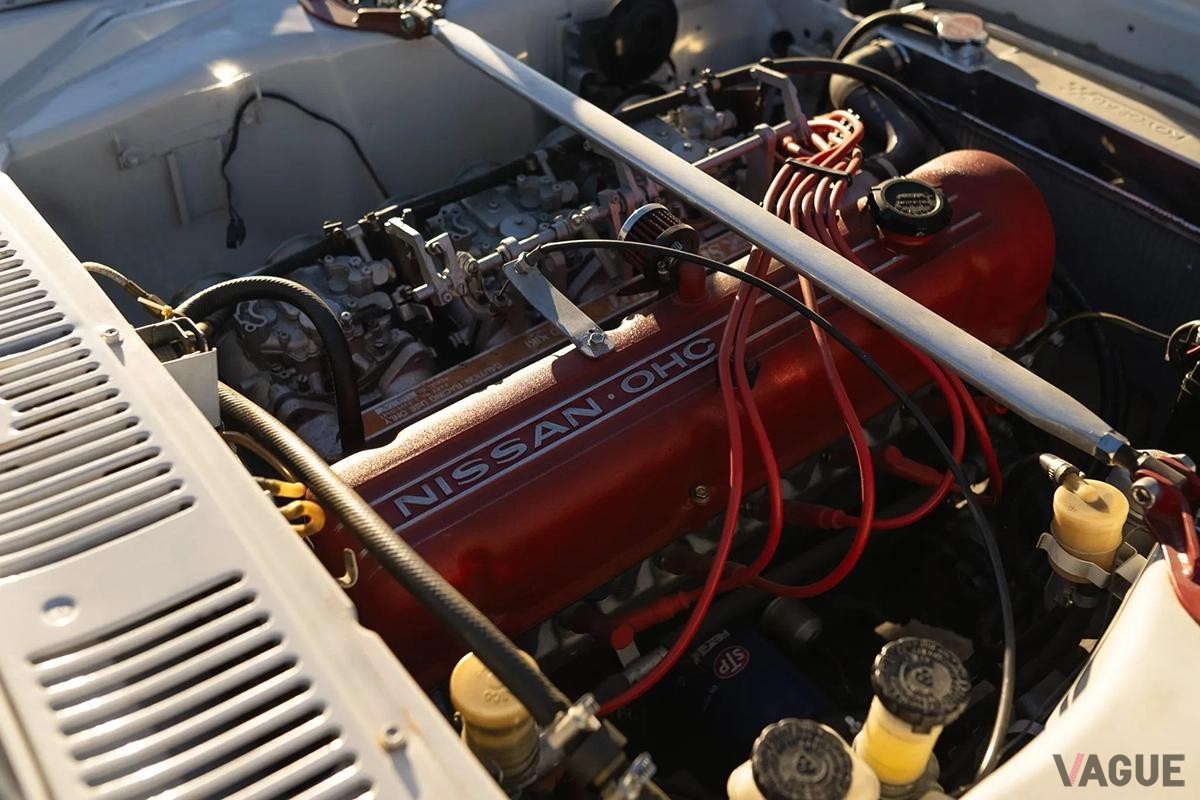 米国オークションに登場した1972年製日産「スカイライン（KGC10型）」のエンジン