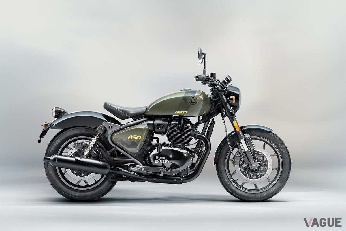 2024年8月の日本上陸が予定されているロイヤルエンフィールドの新しいネイキッドバイク「ショットガン650」