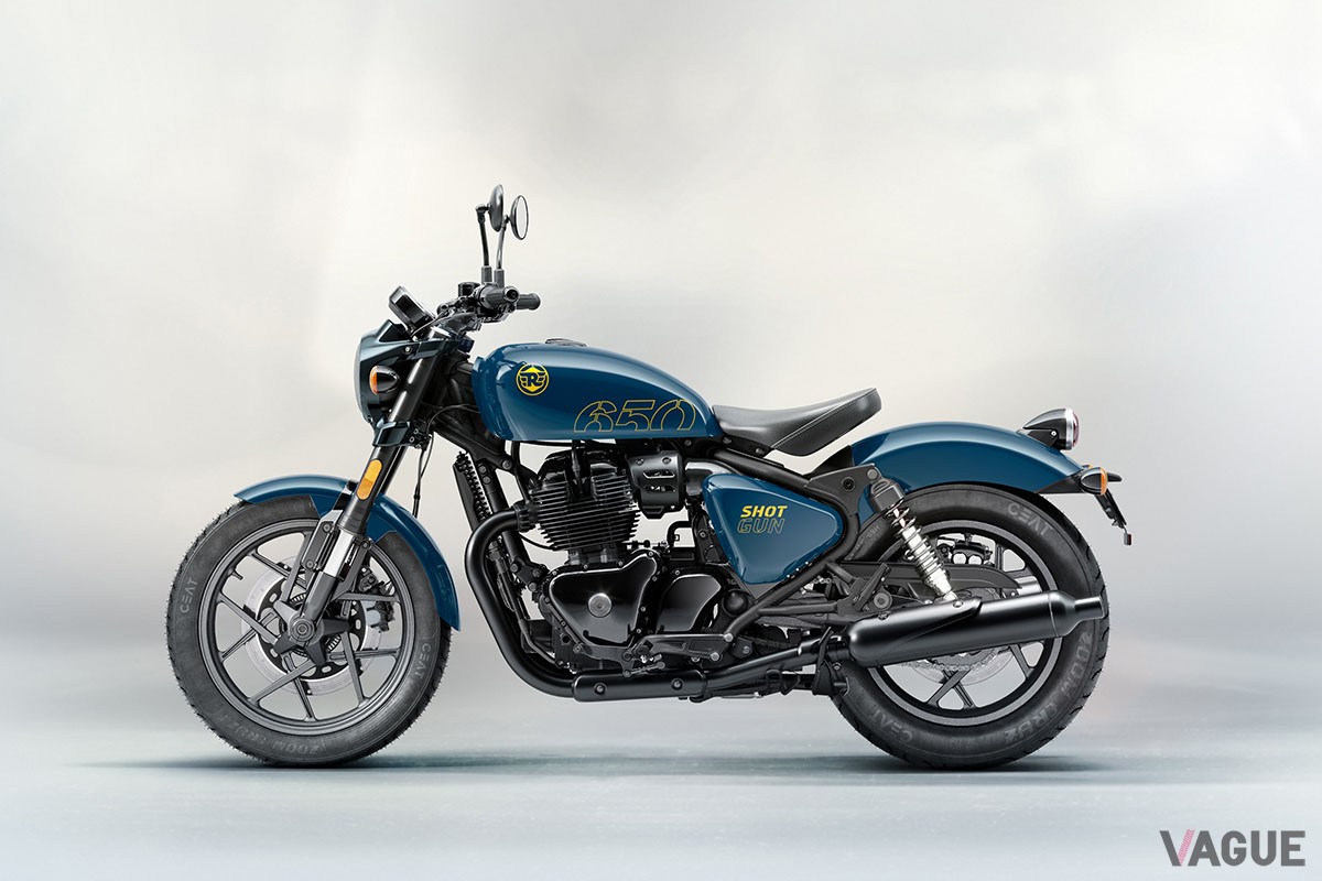 2024年8月の日本上陸が予定されているロイヤルエンフィールドの新しいネイキッドバイク「ショットガン650」