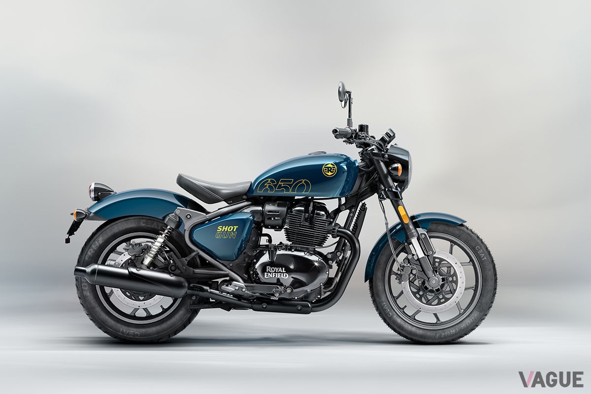 2024年8月の日本上陸が予定されているロイヤルエンフィールドの新しいネイキッドバイク「ショットガン650」