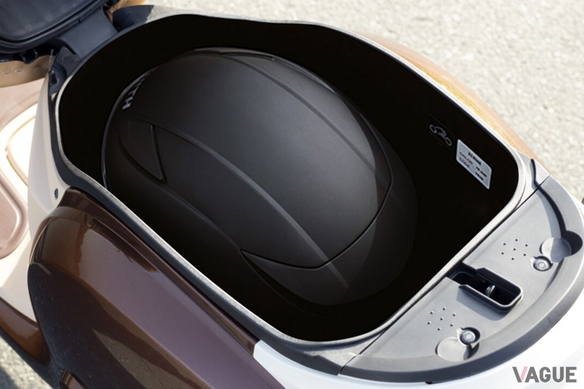 新たにレッド、マットブルー、ライトブルーの新色を設定し、全6色をカラーバリエーションとなったヤマハ「Vino」