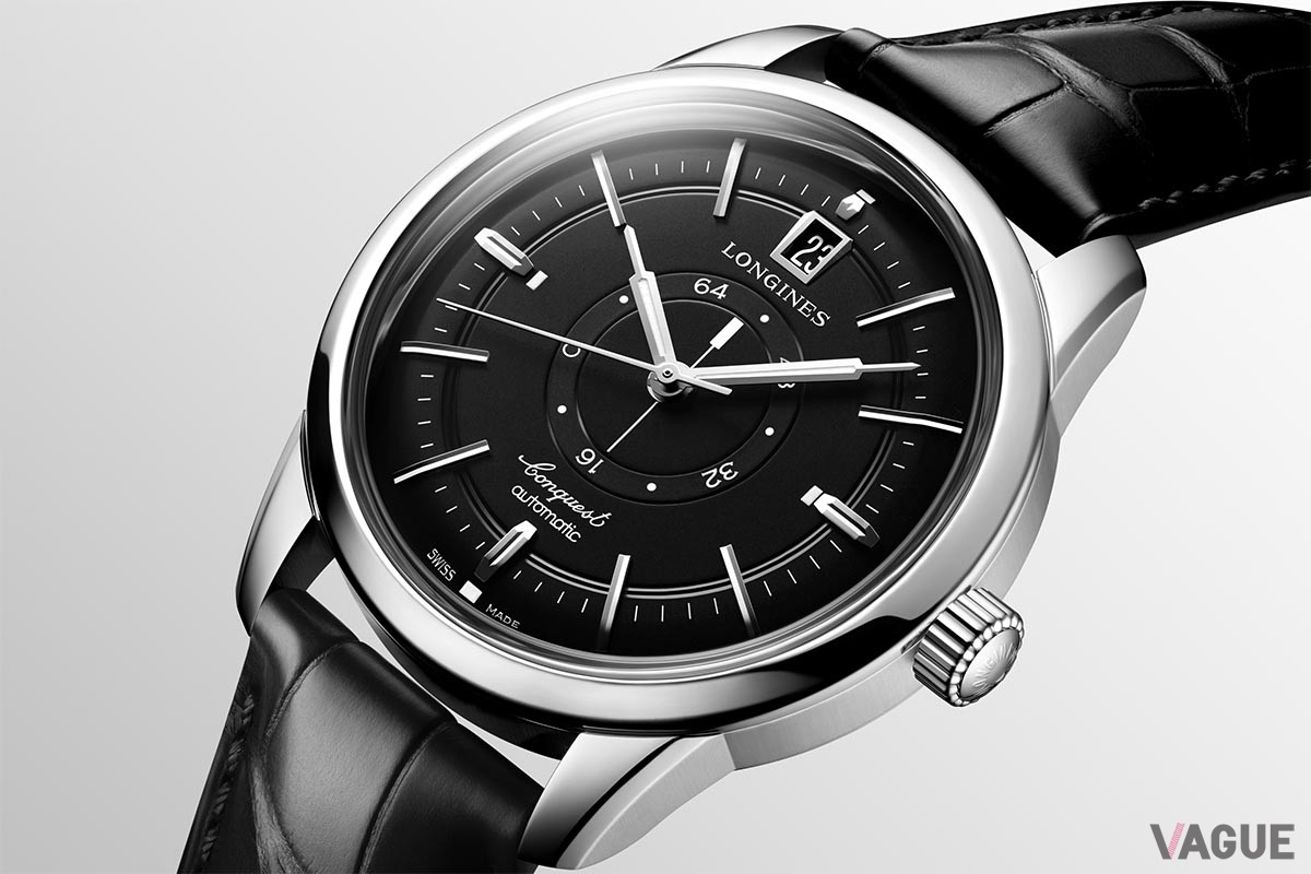 ブラックダイヤルモデル「L1.648.4.52.2」（59万5100円、消費税込）