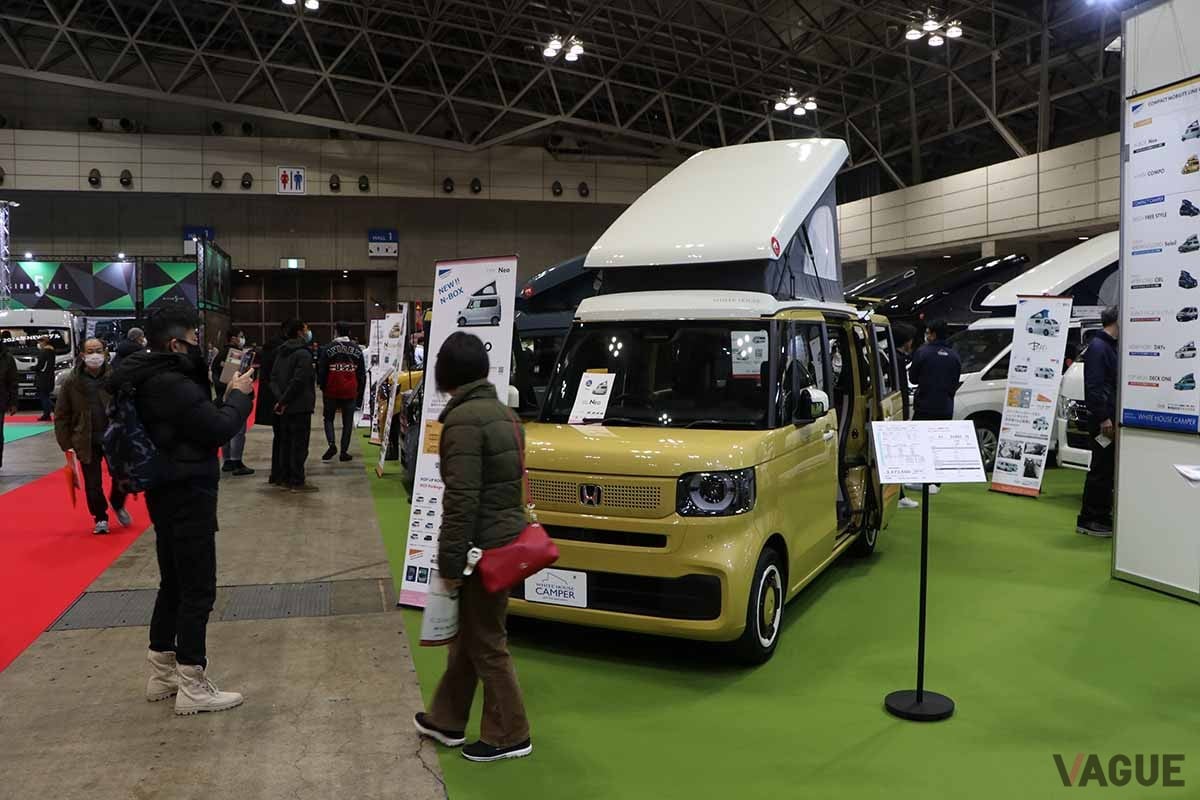 2024年2月に開催された「ジャパンキャンピングカーショー2024」の様子