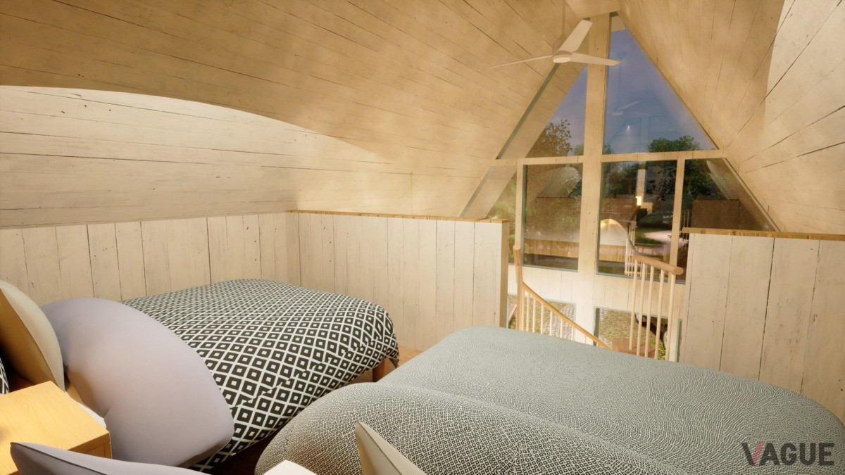 自然と調和したハワイアンテイストのインテリア