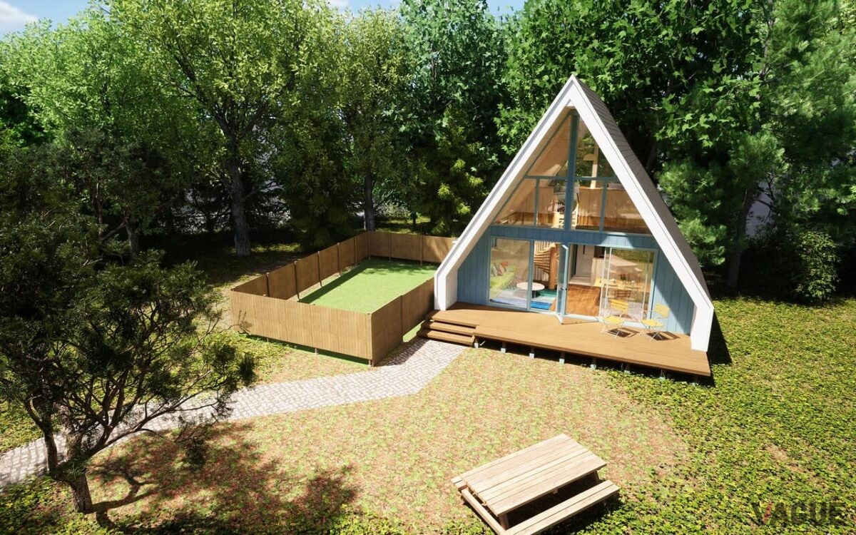 専用ドッグラン付きドッグコテージ