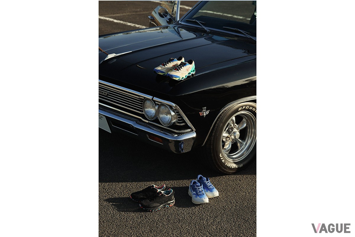 いずれのモデルもミズノウェーブなどミズノならではの機能性を搭載。