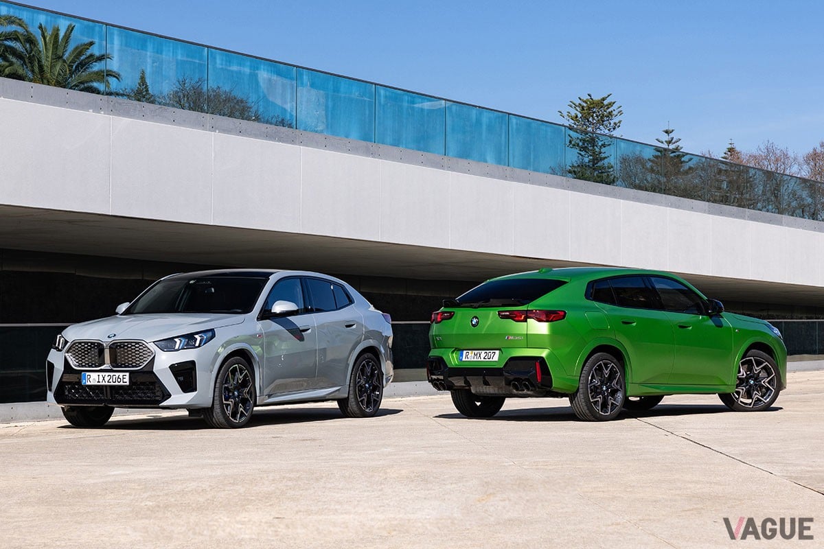 BMW新型「iX2 xDrive30」と「X2 M35i xDrive」
