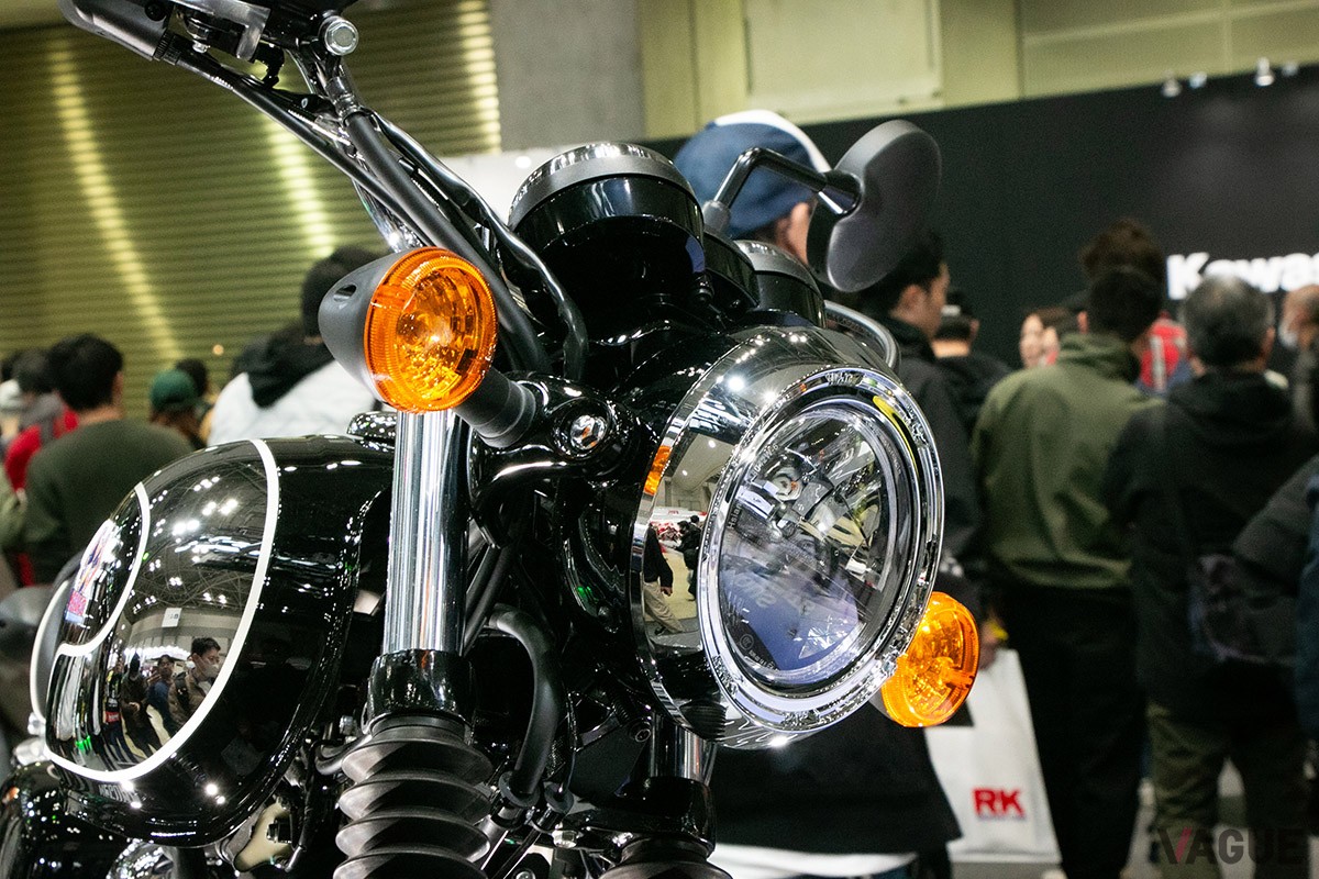 東京モーターサイクルショー2024のカワサキブースを彩った「メグロS1」