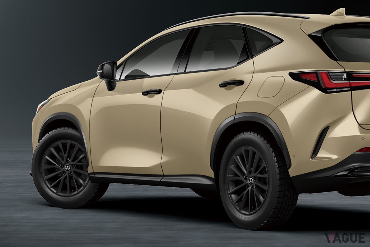 新型「NX」に追加された「オーバートレイル」パッケージ