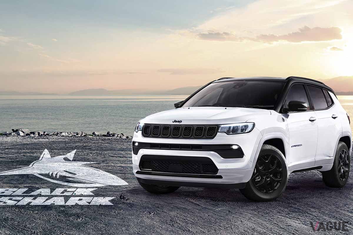 ジープ・コンパスに設定された限定車「コンパス・ブラックシャーク」