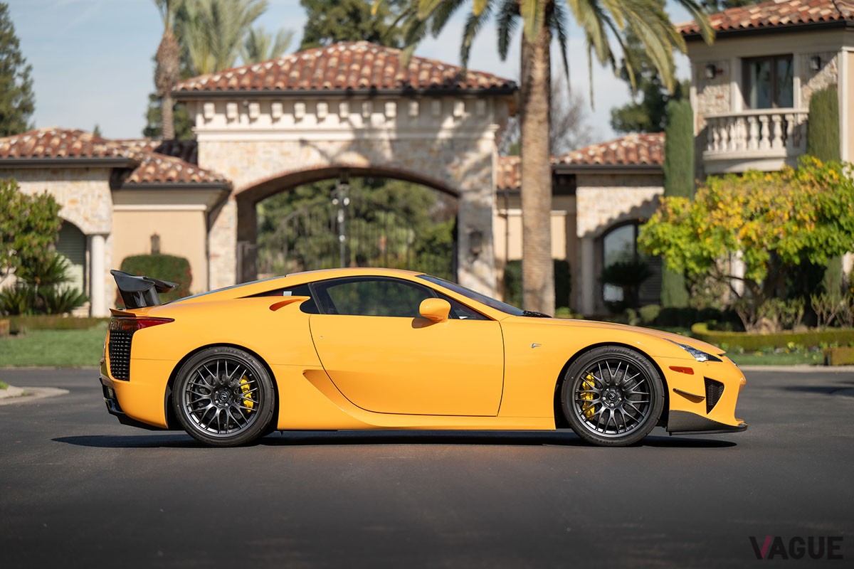 オークションに登場した2012年式レクサス「LFA ニュルブルクリンクパッケージ」©2024 Courtesy of RM Sotheby's