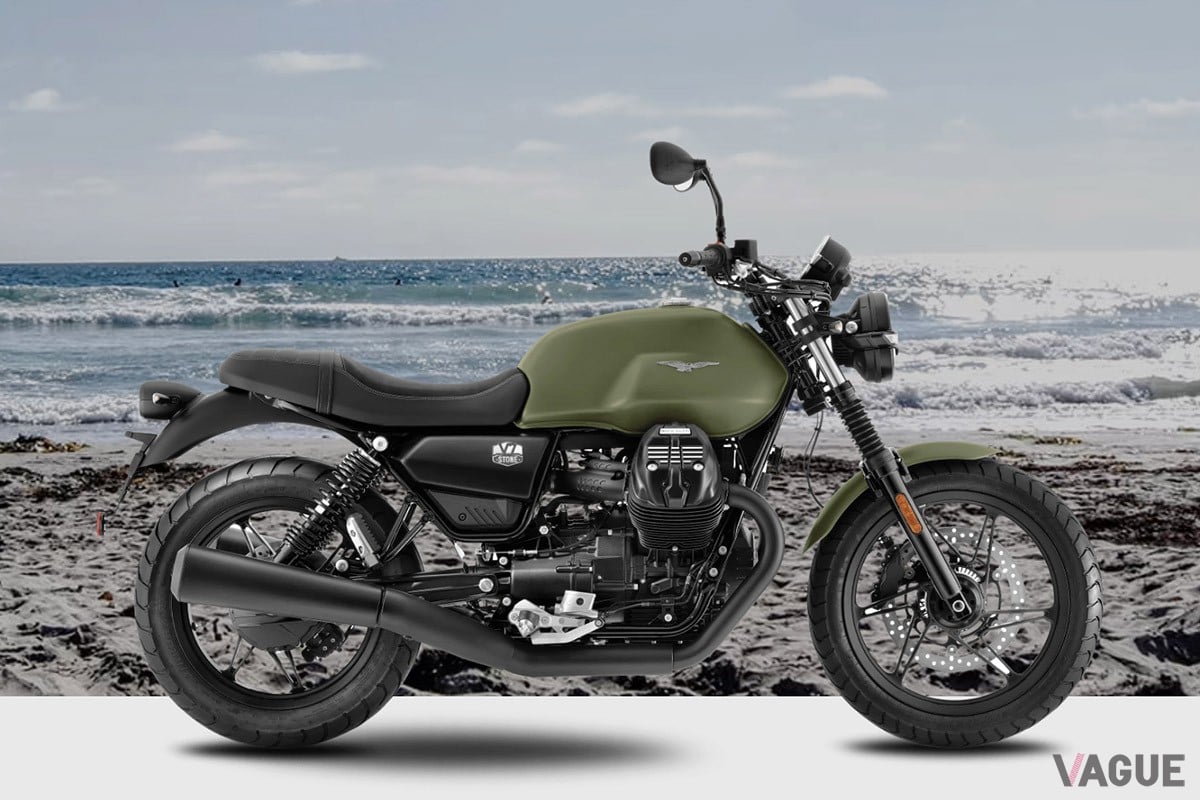 新・男前なやつ深いモスグリーン カワサキ Z650RS タンク 緑 純正 新品 ER650M 未使用品