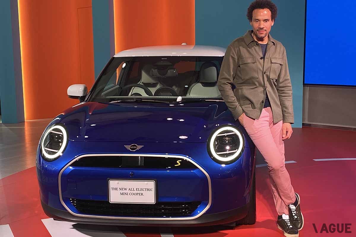 新型「ミニ・クーパー3ドア」のチーフデザイナー、オリバー・ハイルマー氏