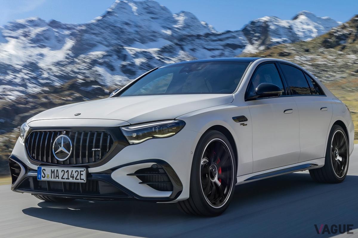 欧州で発表された新型メルセデスAMG「E53ハイブリッド4MATIC＋」セダン