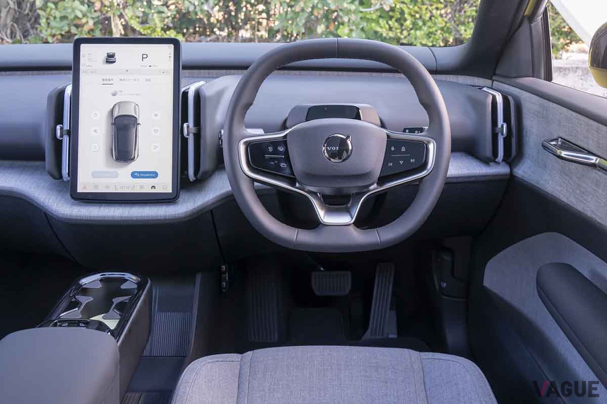ボルボ新型「EX30」のインテリア