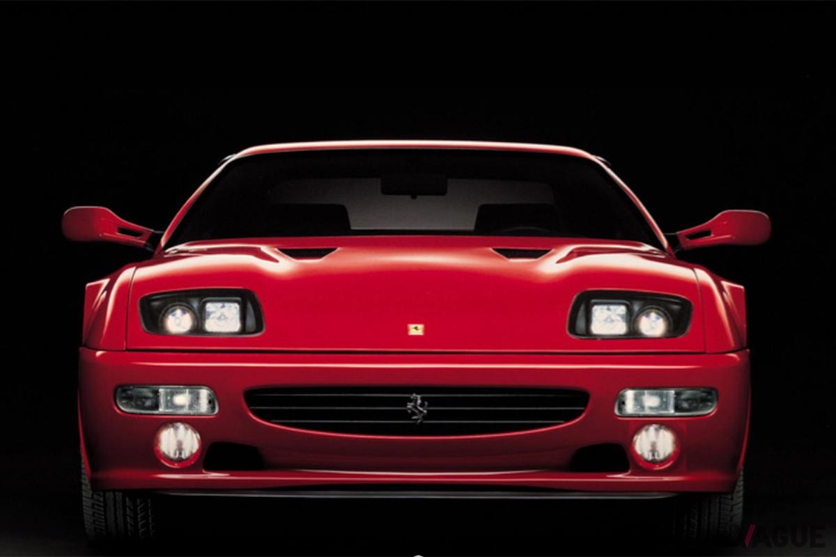 V12気筒エンジンをリアミッドに搭載したスーパーカー、フェラーリ「F512M」。世界で501台が販売されたという
