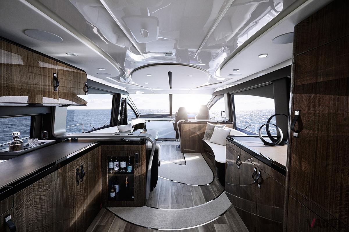 登場したレクサスのラグジュアリーヨット、新型「LY680」のインテリア