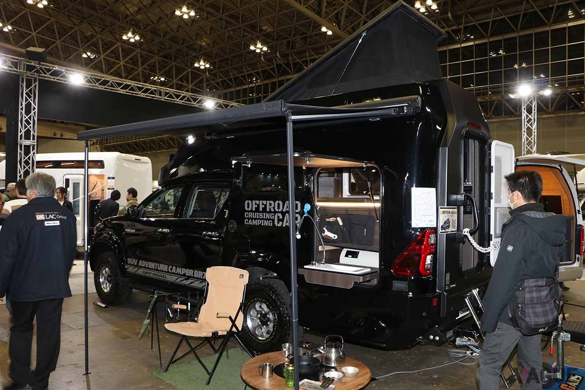 トヨタ・ハイラックスベースのキャブコン、ダイレクトカーズの「BR75-G」