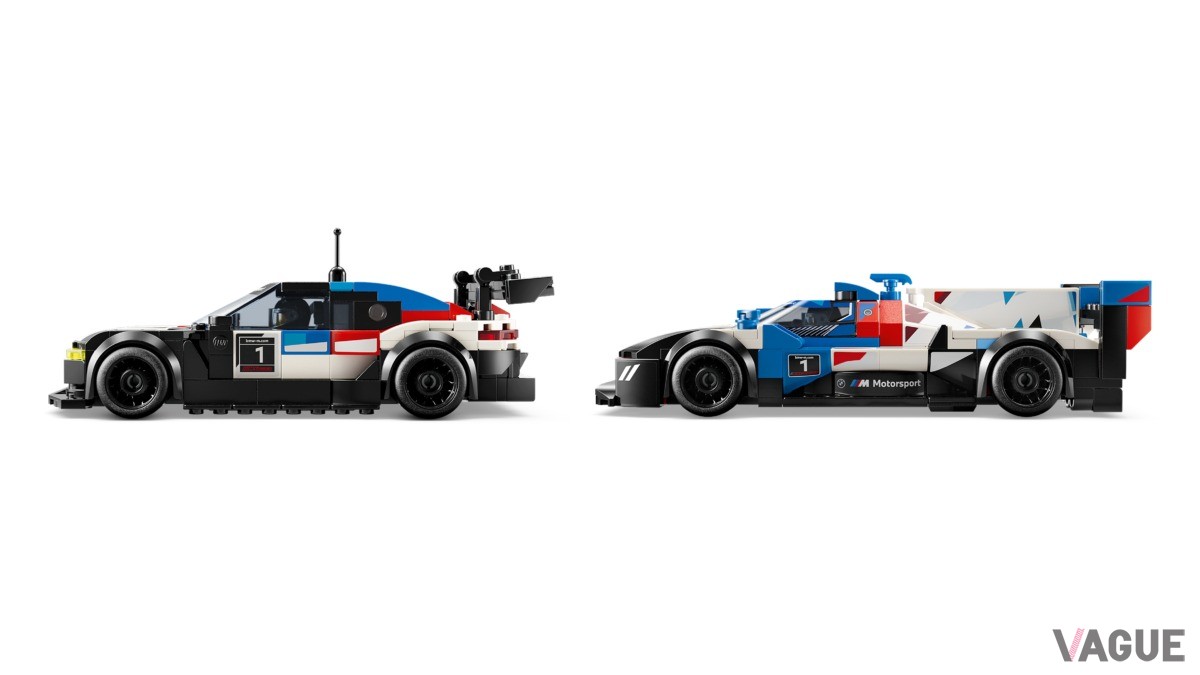 レゴ(R)スピードチャンピオンBMW M4 GT3 ＆ BMW MハイブリッドV8レースカーコンボ