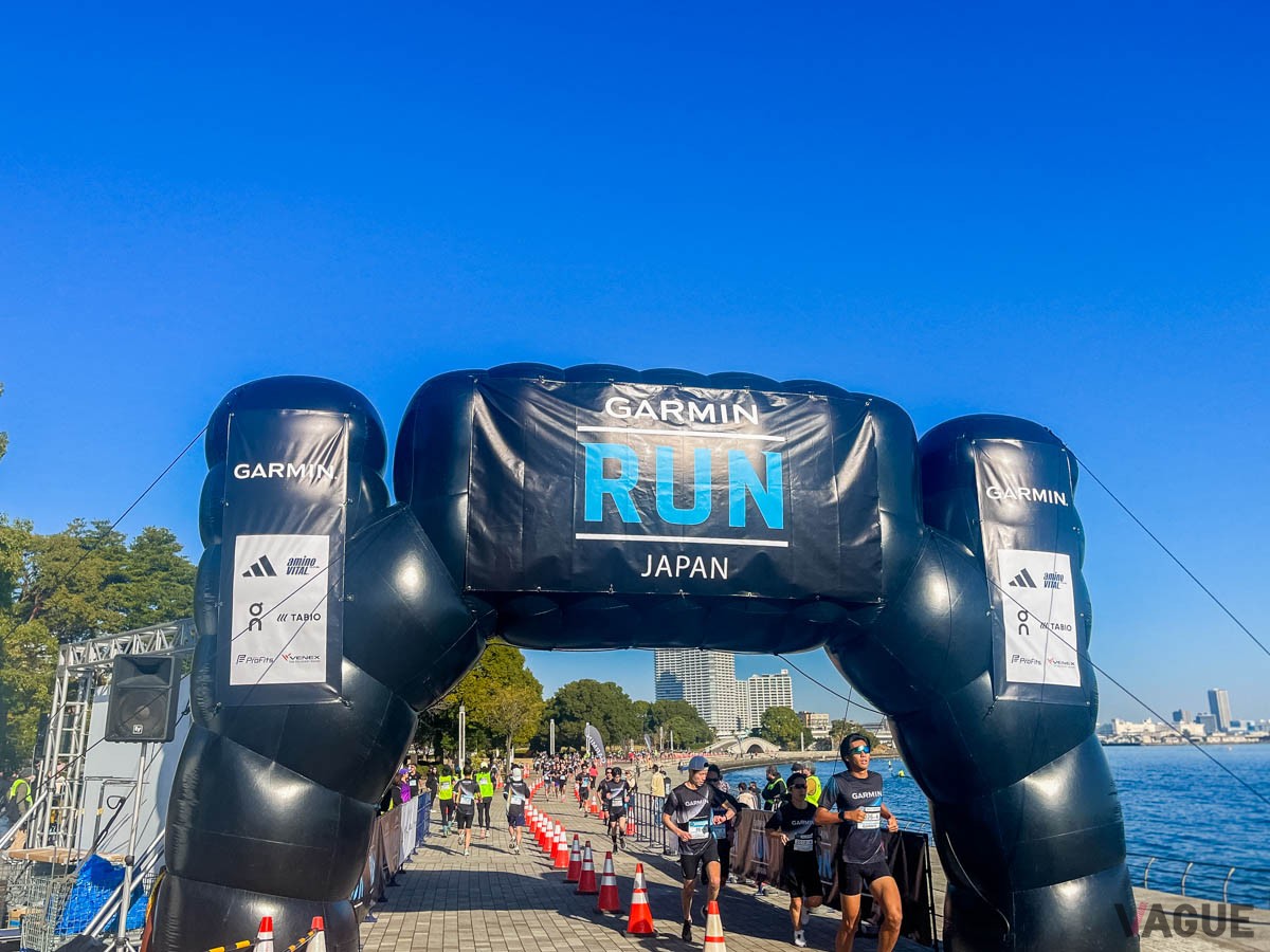 2023/12/10に横浜臨港パークで開催された「GARMIN RUN JAPAN」
