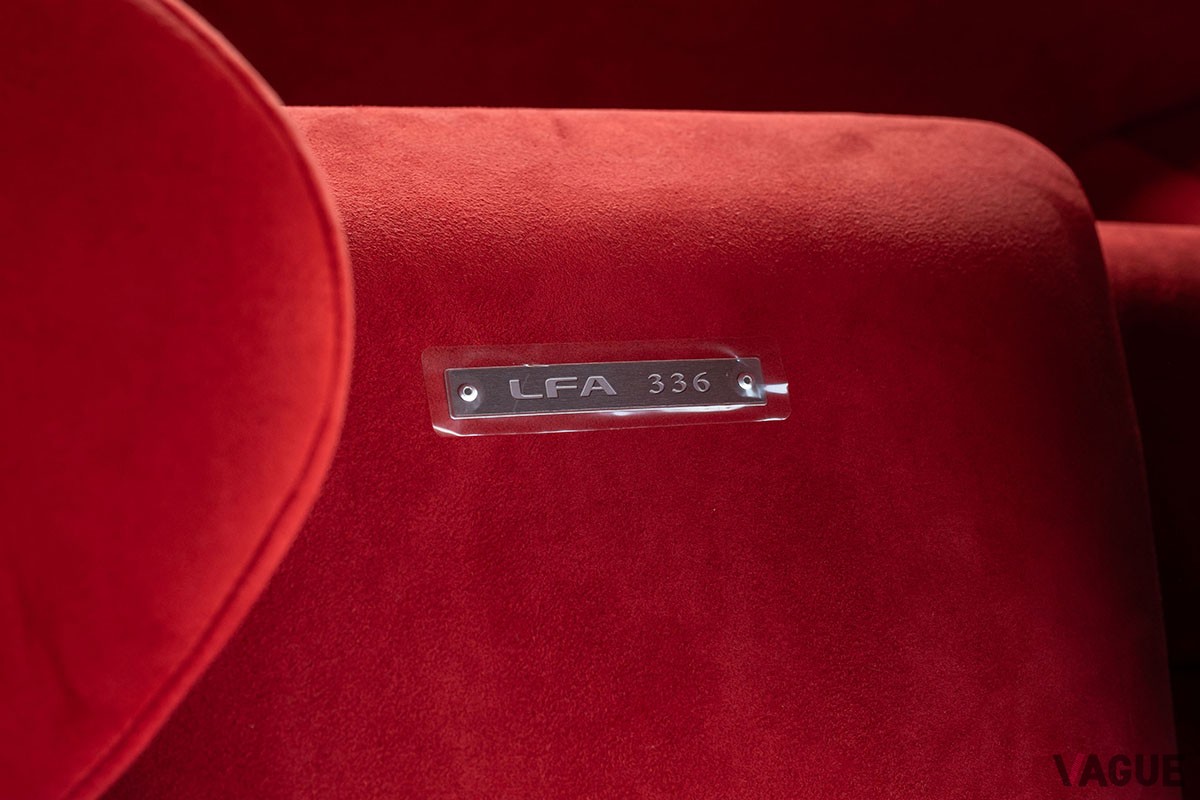 オークションに登場した2012年式レクサス「LFA ニュルブルクリンクパッケージ」©2024 Courtesy of RM Sotheby's