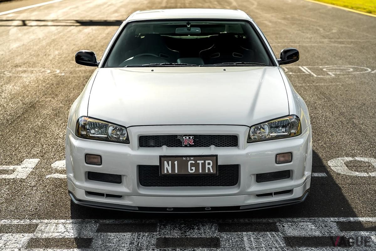 米国オークションに登場したR34型 日産「スカイラインGT-R V-Spec N1」