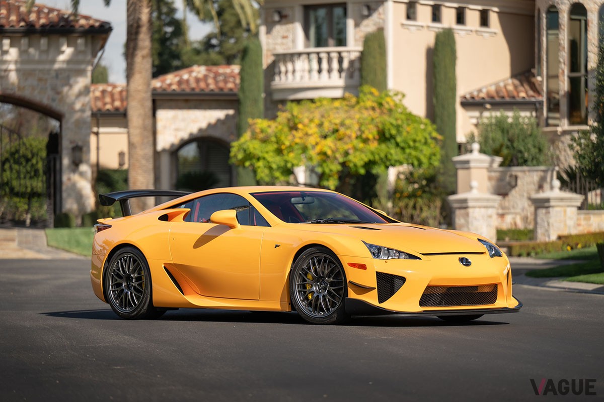 オークションに登場した2012年式レクサス「LFA ニュルブルクリンクパッケージ」©2024 Courtesy of RM Sotheby's