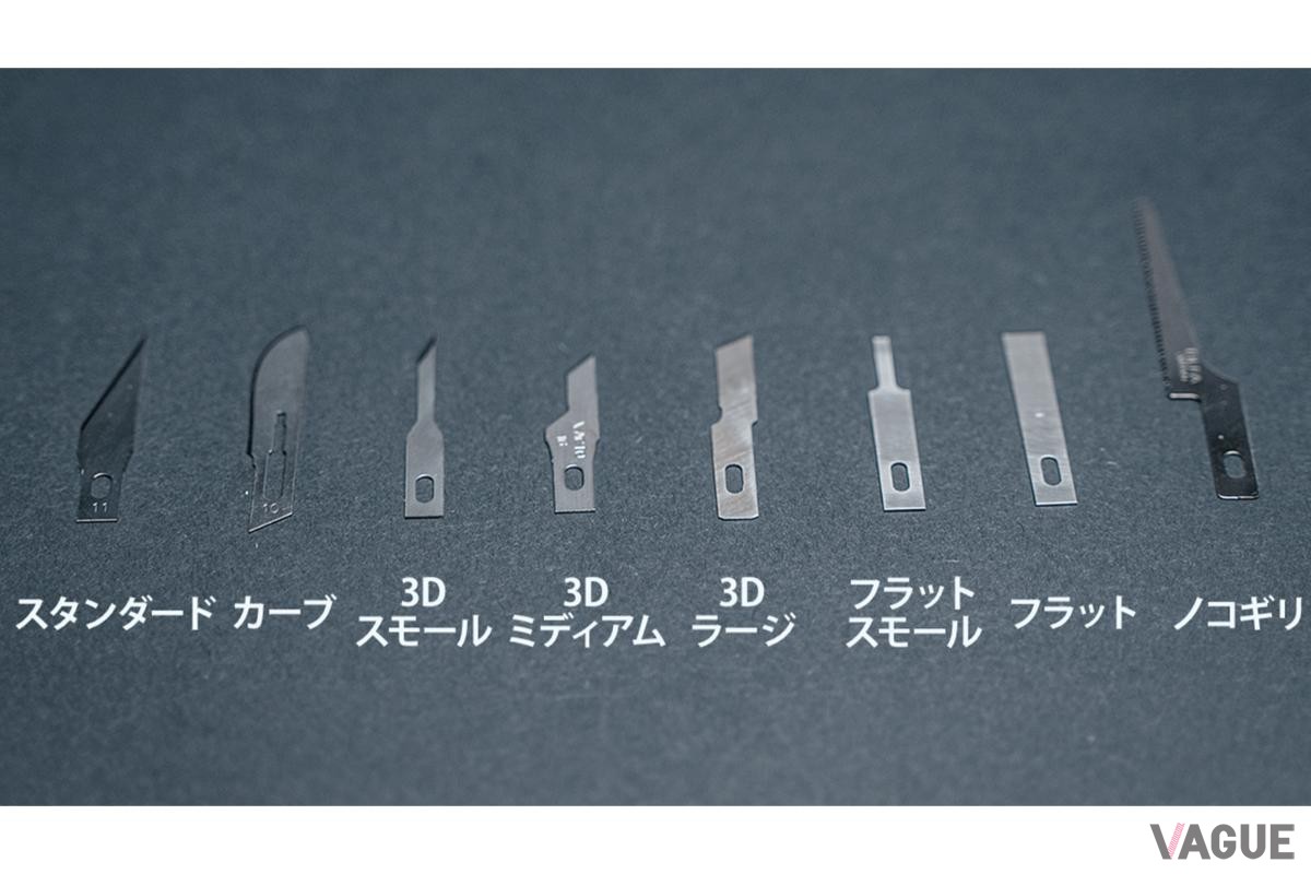 8種類の刃
