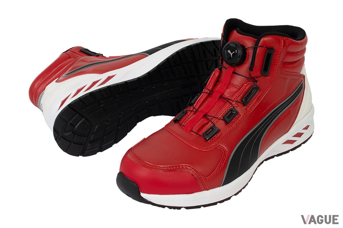 プロの現場やアウトドアで活躍するプーマ発のセーフティシューズ「ATHLETIC RIDER 2.0 DISC MID」と「ATHLETIC RIDER 2.0 DISC LOW」