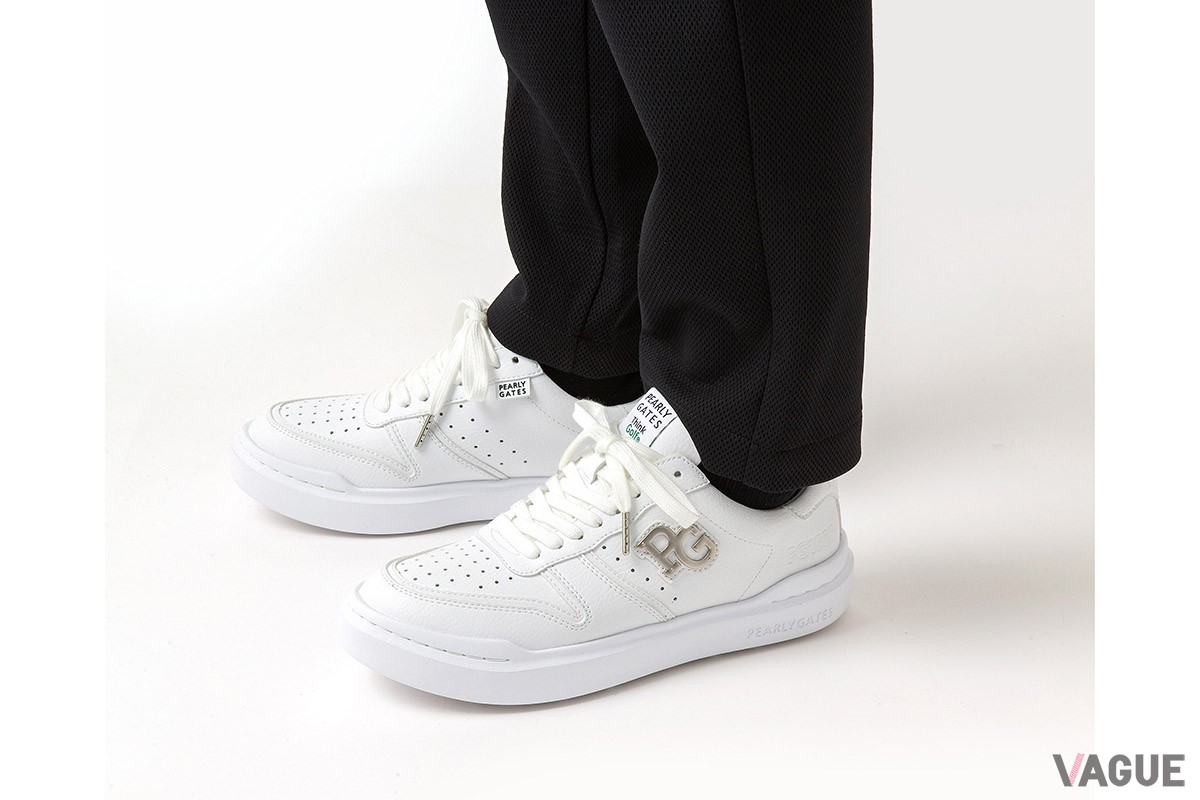 洗練されたシンプルなデザインが多彩なゴルフコーデと好相性なパーリーゲイツの新作ゴルフシューズ「THE SHOES」