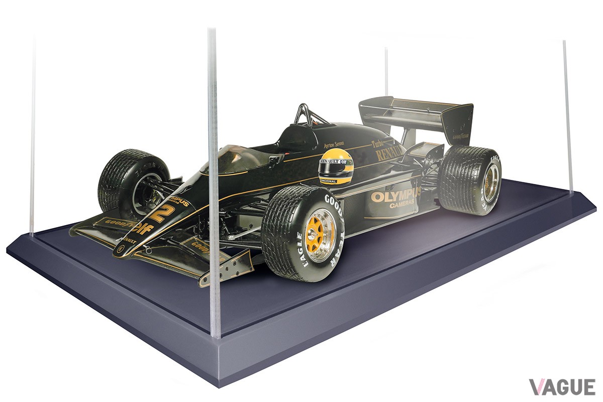 毎月届くパーツを組み立てることで、AセナがF1初優勝を挙げた伝説のマシンが1/8スケール蘇るデアゴスティーニ「ロータス ルノー 97T」