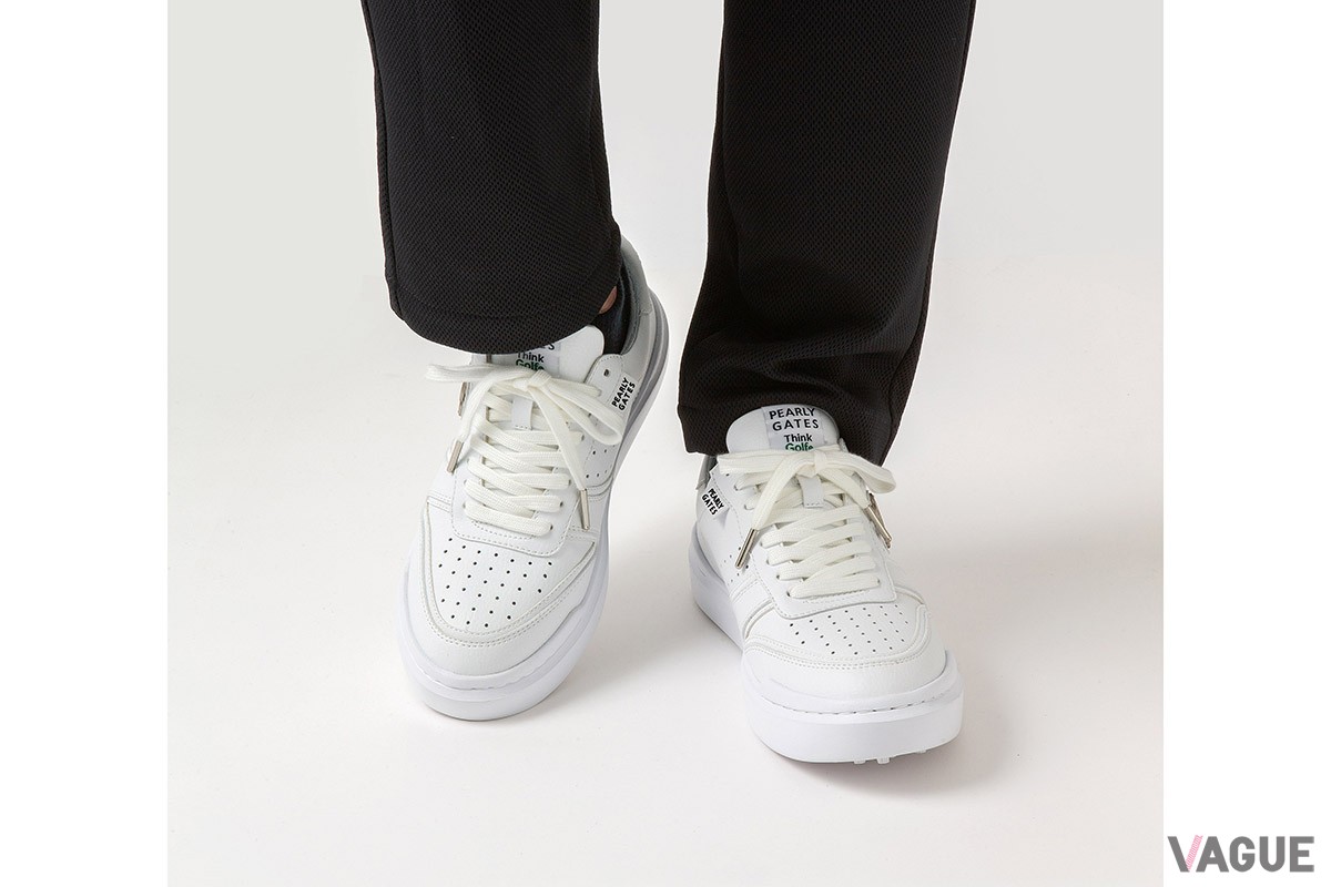 洗練されたシンプルなデザインが多彩なゴルフコーデと好相性なパーリーゲイツの新作ゴルフシューズ「THE SHOES」