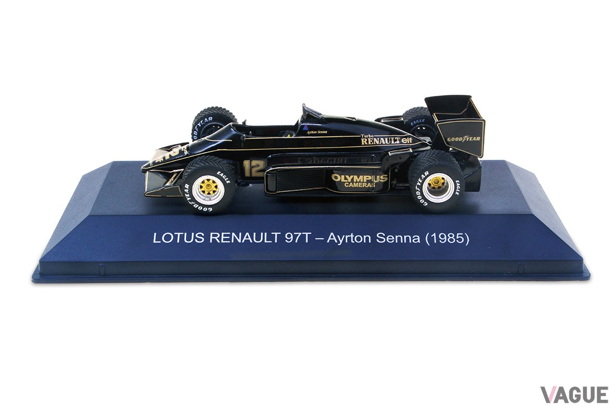 毎月届くパーツを組み立てることで、AセナがF1初優勝を挙げた伝説のマシンが1/8スケール蘇るデアゴスティーニ「ロータス ルノー 97T」
