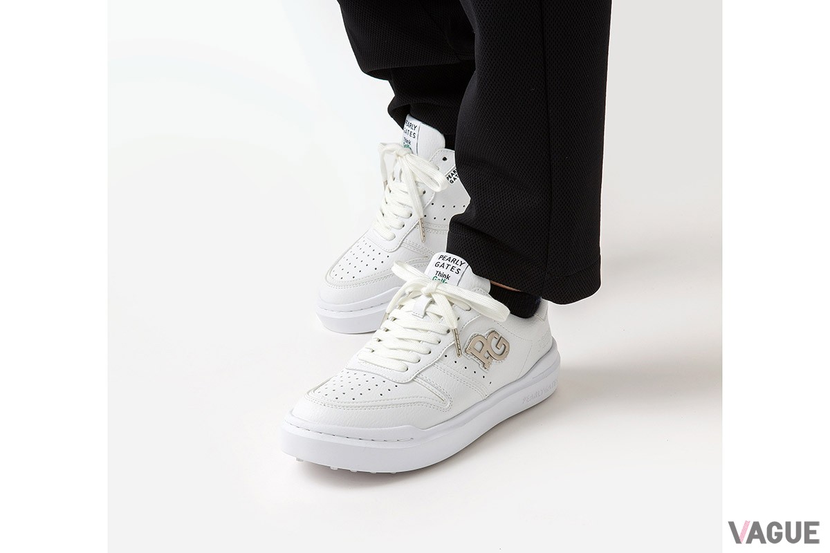 洗練されたシンプルなデザインが多彩なゴルフコーデと好相性なパーリーゲイツの新作ゴルフシューズ「THE SHOES」