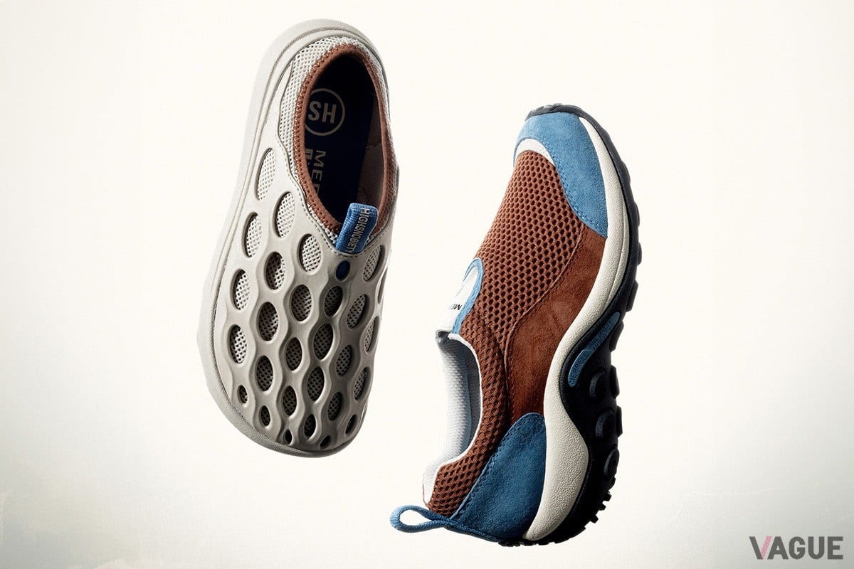 「MERRELL 1TRL」がオンラインマガジン『HIGHSNOBIETY』とコラボした特別仕様「JUNGLE MOC×HIGHSNOBIETY」と「HYDRO MULE×HIGHSNOBIETY」