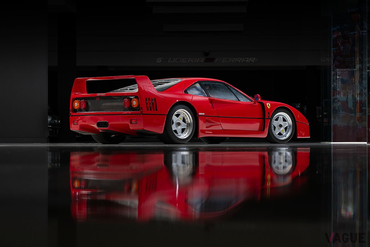 2024年5月に開催されるオークションに登場するフェラーリ「F40」Darin Schnabel ©2024 Courtesy of RM Sotheby's