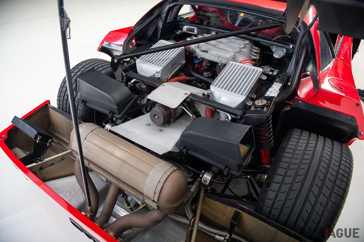 2024年5月に開催されるオークションに登場するフェラーリ「F40」Darin Schnabel ©2024 Courtesy of RM Sotheby's