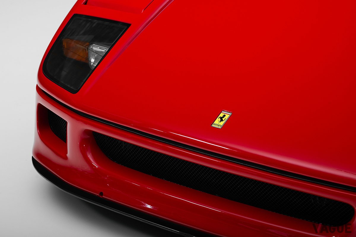2024年5月に開催されるオークションに登場するフェラーリ「F40」Darin Schnabel ©2024 Courtesy of RM Sotheby's