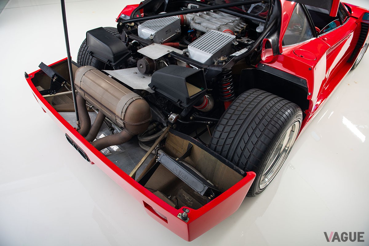 2024年5月に開催されるオークションに登場するフェラーリ「F40」Darin Schnabel ©2024 Courtesy of RM Sotheby's
