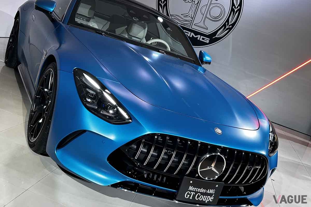 日本に上陸した新型「メルセデスAMG GTクーペ」