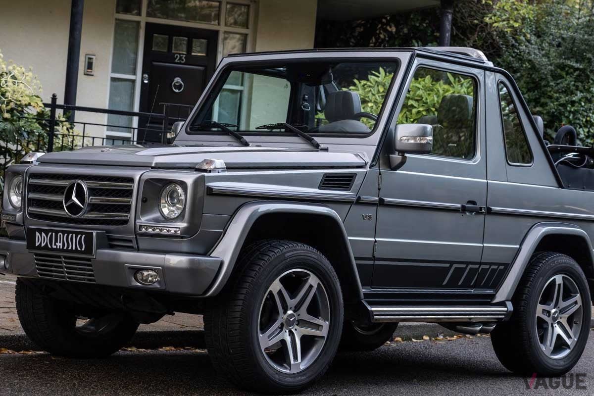 ドイツのオークションに登場した2012年製メルセデス・ベンツ「G500SWB」