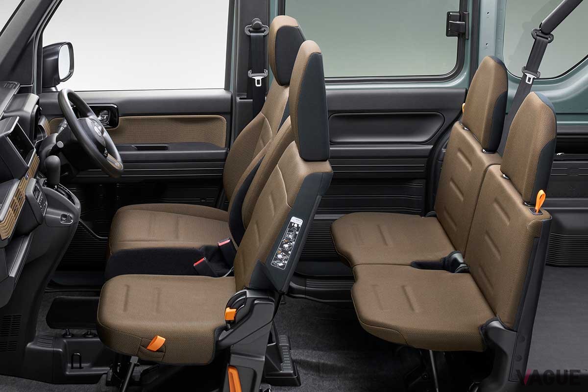 ホンダ新型「N-VAN」のインテリア
