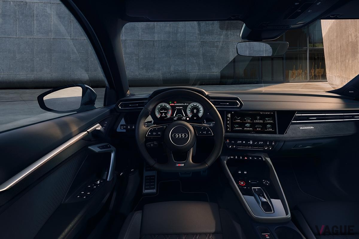 欧州で発表されたアウディ改良新型「S3スポーツバック」のインテリア