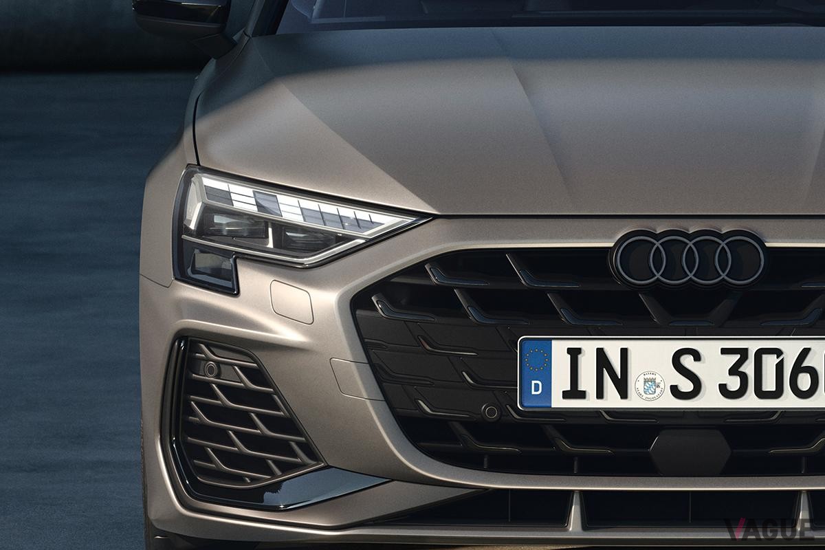 2024年4月に欧州で発表されたアウディ改良新型「S3スポーツバック」