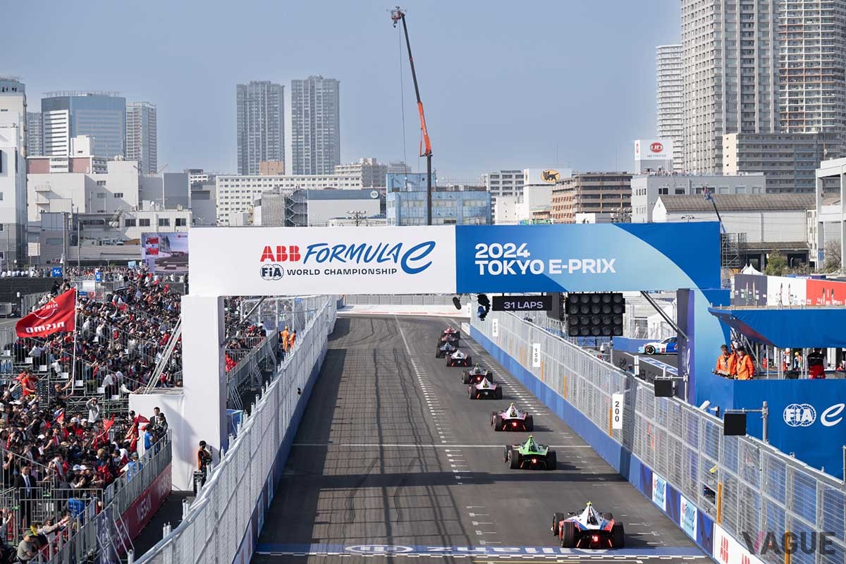 東京・有明の東京ビッグサイト周辺で初開催された公道レース「フォーミュラE」東京大会