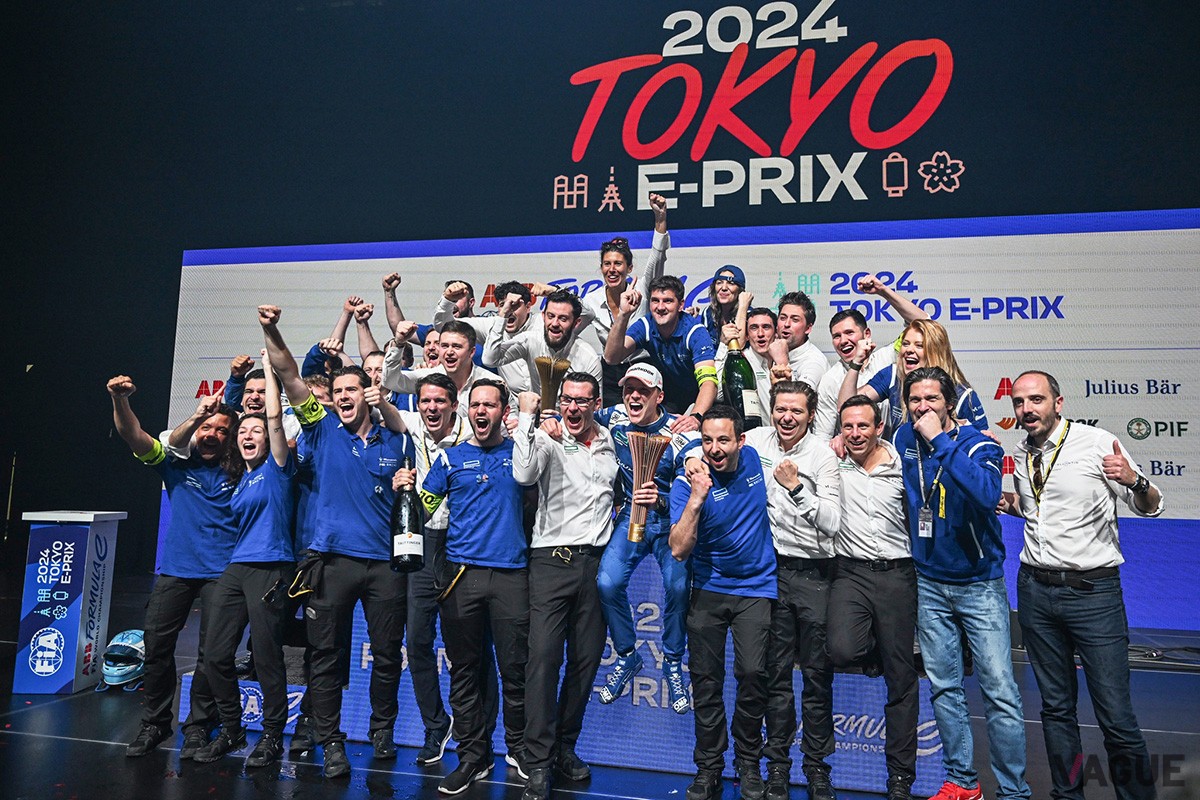 フォーミュラE日本大会は、予選2番手だったマセラティMSGレーシングのマクシミリアン・ギュンター選手（ドイツ）が優勝