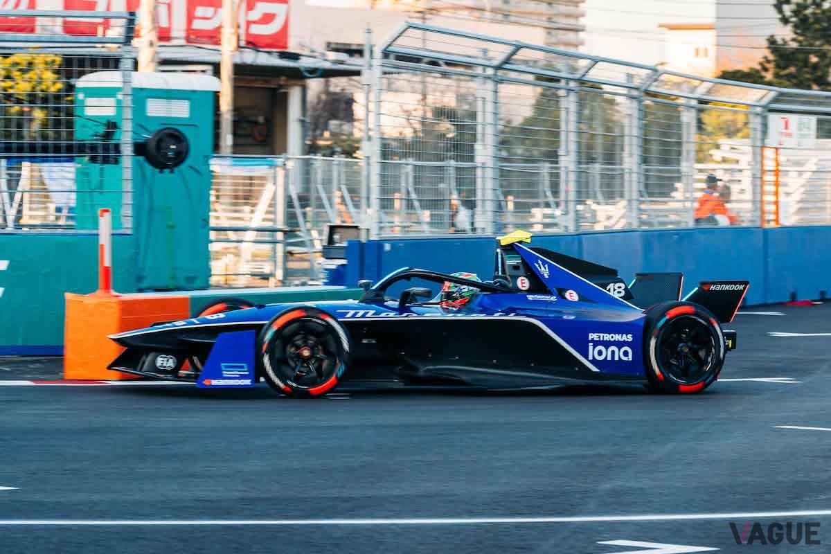 フォーミュラE日本大会は、予選2番手だったマセラティMSGレーシングのマクシミリアン・ギュンター選手（ドイツ）が優勝