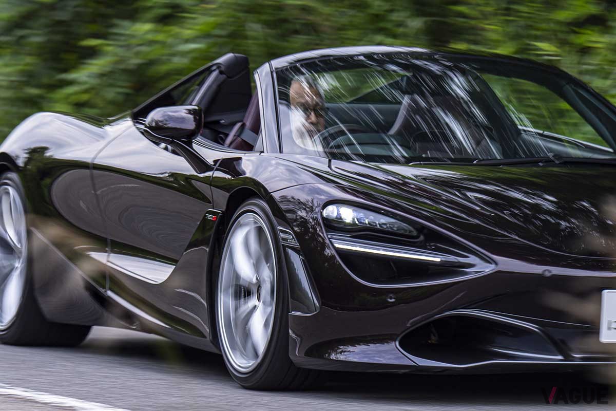 マクラーレン「720S」。エンジンを搭載した高性能モデルは慣らし運転を行ったほうが良い